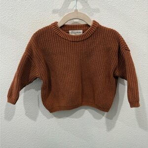 Blueberry Baby - Boys or Girls Pullover Knit Sweater size 9-12m 80